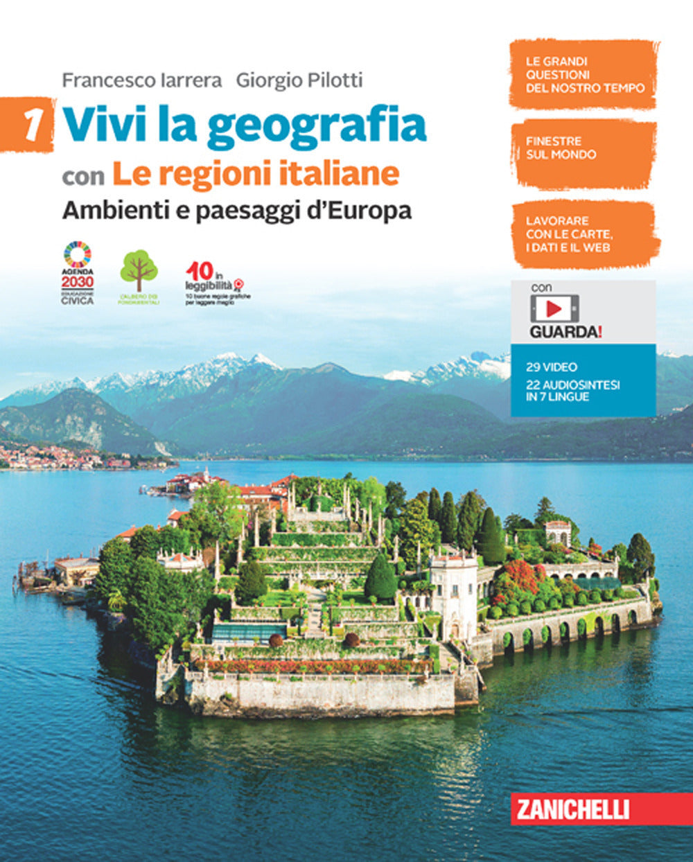 Copertina del libro VIVI LA GEOGRAFIA 1 ED. MISTA