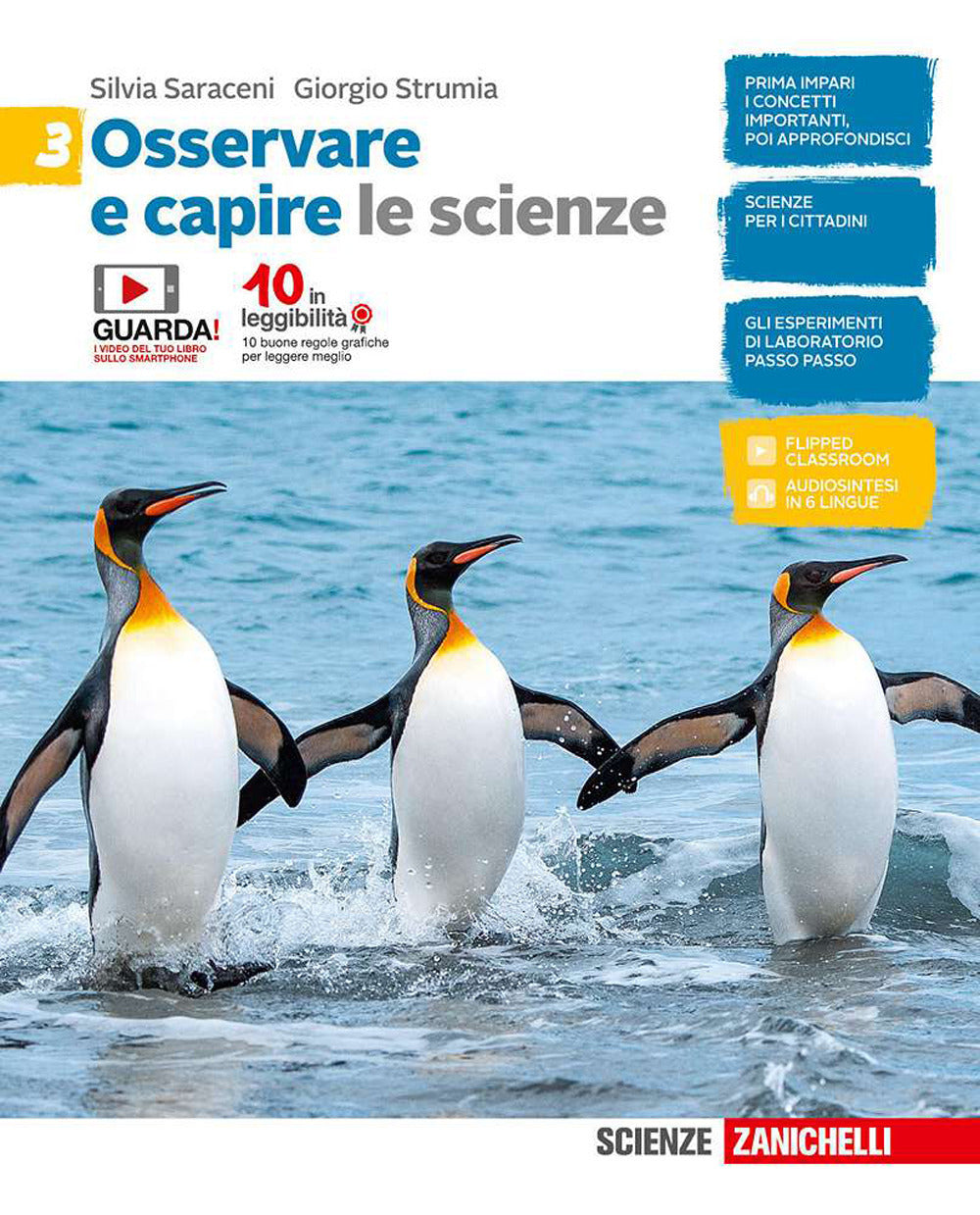 Copertina del libro OSSERVARE E CAPIRE LE SCIENZE 3 ED. MIST Immagine principale del prodotto