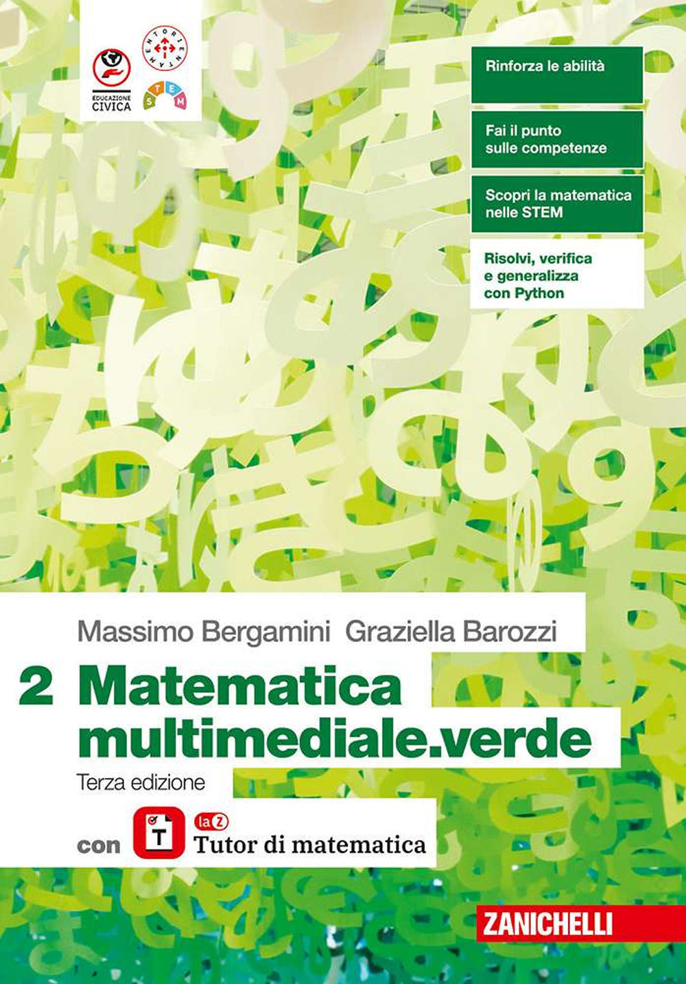 Copertina del libro MATEMATICA MULTIMEDIALE.VERDE. CON TUTOR