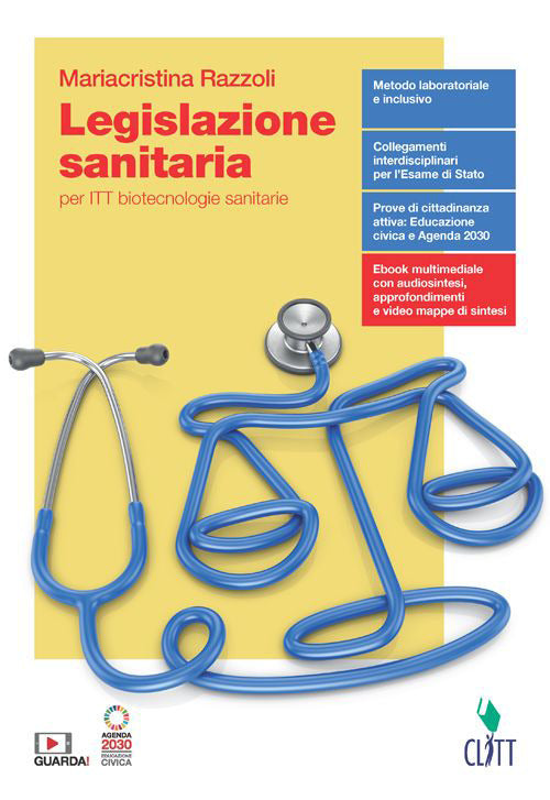 Copertina del libro LEGISLAZIONE SANITARIA ED. MISTA