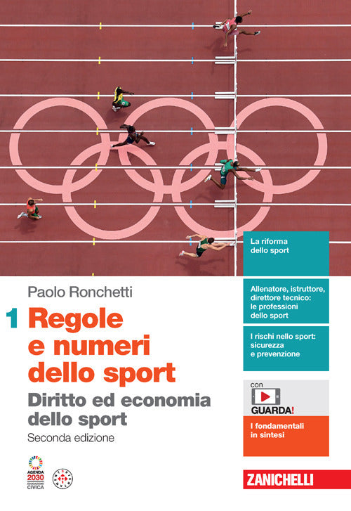 Copertina del libro Regole e numeri dello sport. Diritto ed