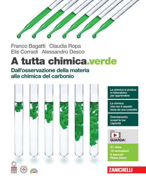 Copertina del libro A TUTTA CHIMICA VERDE ED.MISTA Immagine principale del prodotto