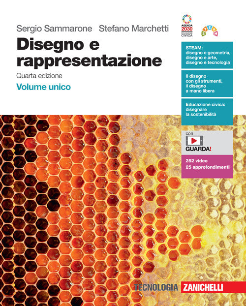 Copertina del libro DISEGNO E RAPPRESENTAZIONE ED. MISTA