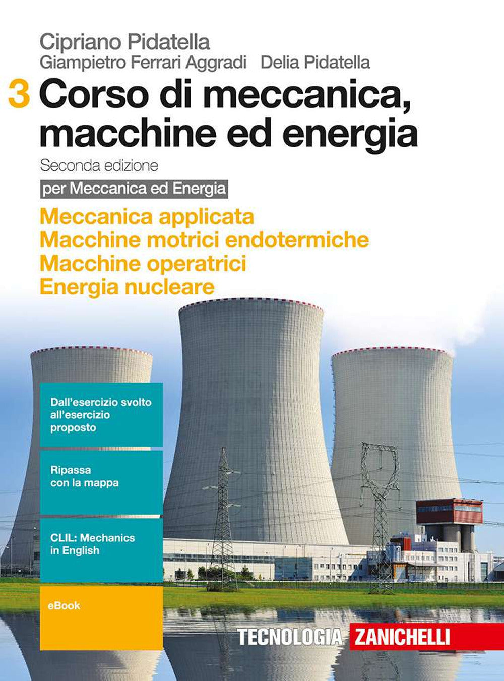 Copertina del libro CORSO DI MECCANICA MACCHINE ED ENERGIA N