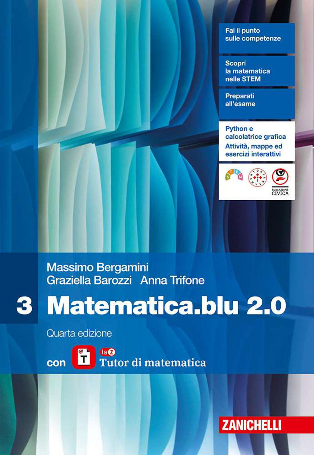 Copertina del libro MATEMATICA.BLU 2.0. CON TUTOR. PER LE SC