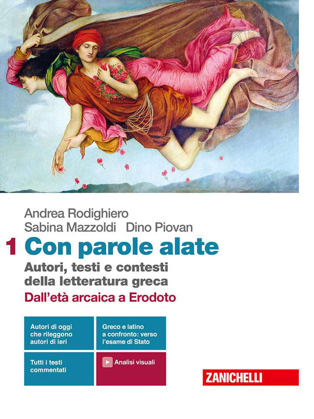 Copertina del libro CON PAROLE ALATE 1 ED. MISTA