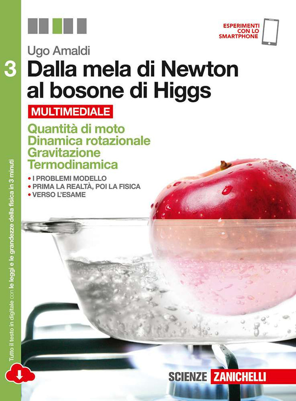 Copertina del libro DALLA MELA DI NEWTON AL BOSONE DI HIGGS Immagine principale del prodotto