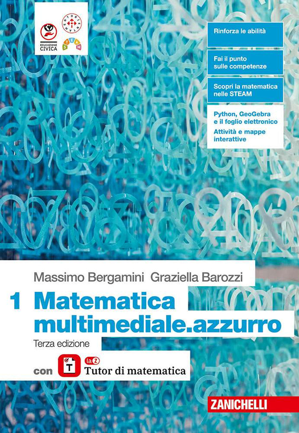 Copertina del libro MATEMATICA MULTIMEDIALE.AZZURRO. CON LAZ Immagine principale del prodotto