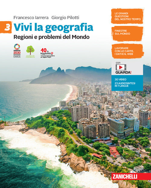 Copertina del libro VIVI LA GEOGRAFIA 3 ED. MISTA Immagine principale del prodotto