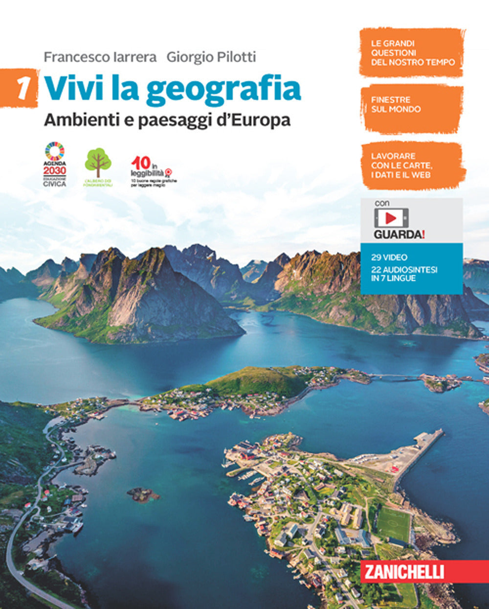 Copertina del libro VIVI LA GEOGRAFIA 1 ED. MISTA Immagine principale del prodotto