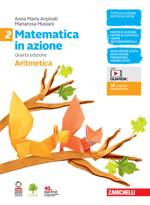 Copertina del libro MATEMATICA IN AZIONE 2 ED. MISTA
