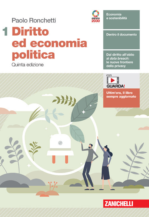 Copertina del libro DIRITTO ED ECONOMIA POLITICA 1 ED. MISTA Immagine principale del prodotto