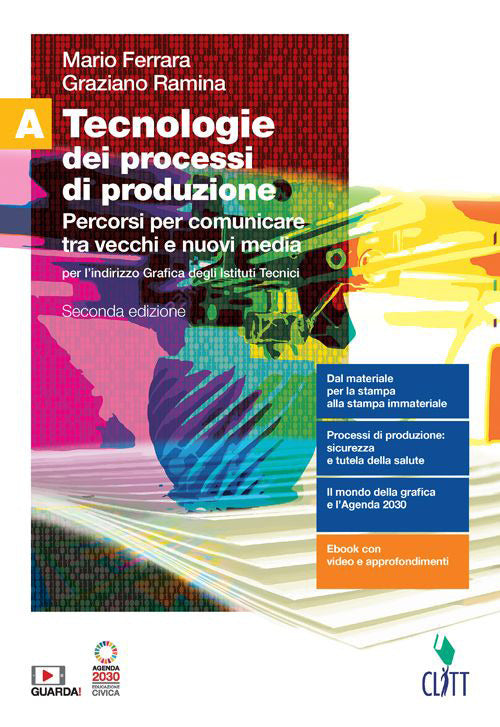 Copertina del libro TECNOLOGIE DEI PROCESSI DI PRODUZIONE ED Immagine principale del prodotto