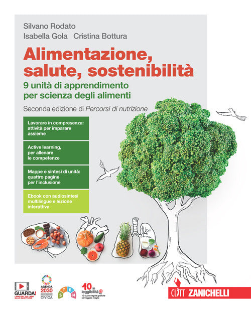 Copertina del libro ALIMENTAZIONE SALUTE SOSTENIBILIT? ED. M Immagine principale del prodotto