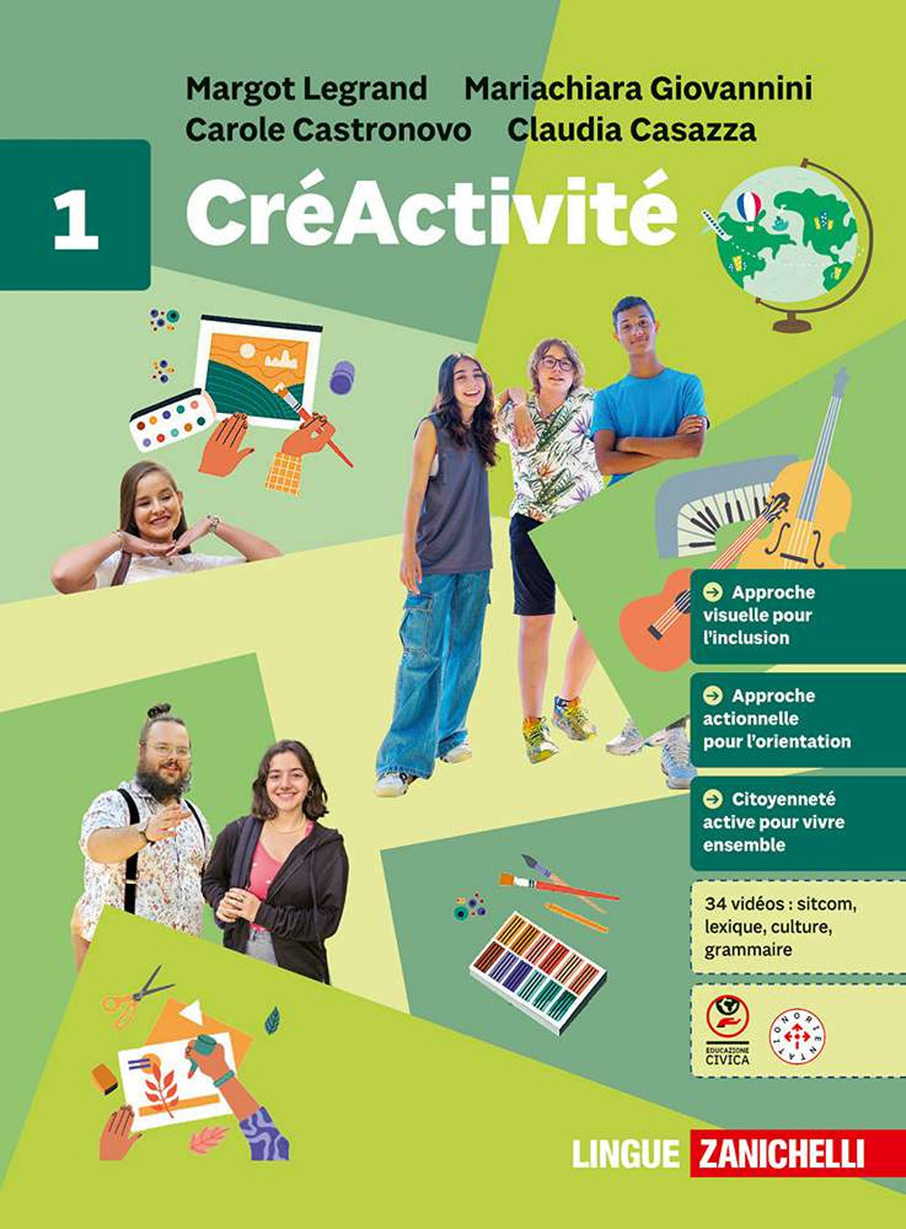 Copertina del libro CRÉACTIVITÉ.  ED.MISTA Immagine principale del prodotto