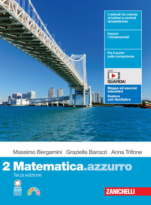 Copertina del libro Matematica.azzurro ED.MISTA.  2 2