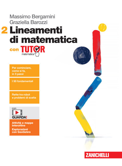 Copertina del libro LINEAMENTI DI MATEMATICA 2 ED. MISTA Immagine principale del prodotto