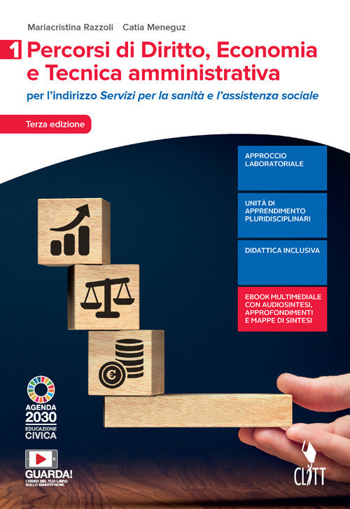 Copertina del libro PERCORSI DI DIRITTO ECONOMIA E TECNICA A