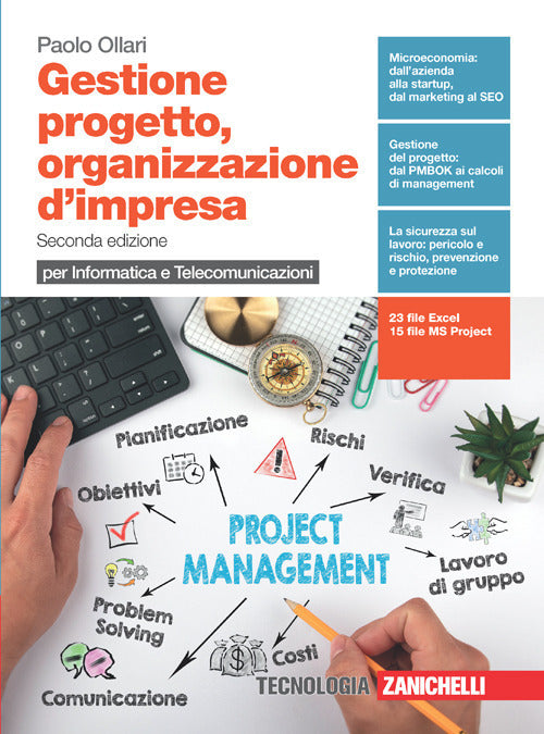 Copertina del libro GESTIONE PROGETTO ORGANIZZAZIONE D IMPRE Immagine principale del prodotto