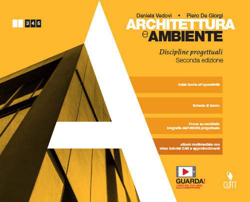 Copertina del libro ARCHITETTURA E AMBIENTE SECONDA ED. ED. Immagine principale del prodotto