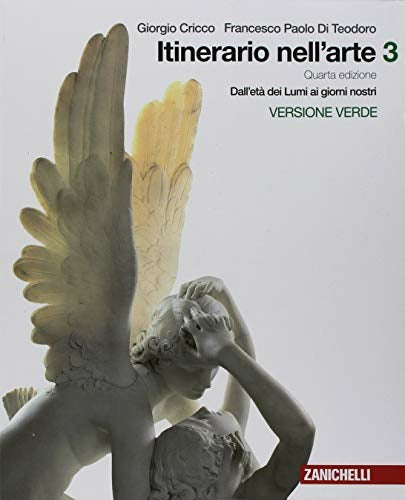 Copertina del libro ITINERARIO NELL'ARTE VERSIONE VERDE 3 ED Immagine principale del prodotto