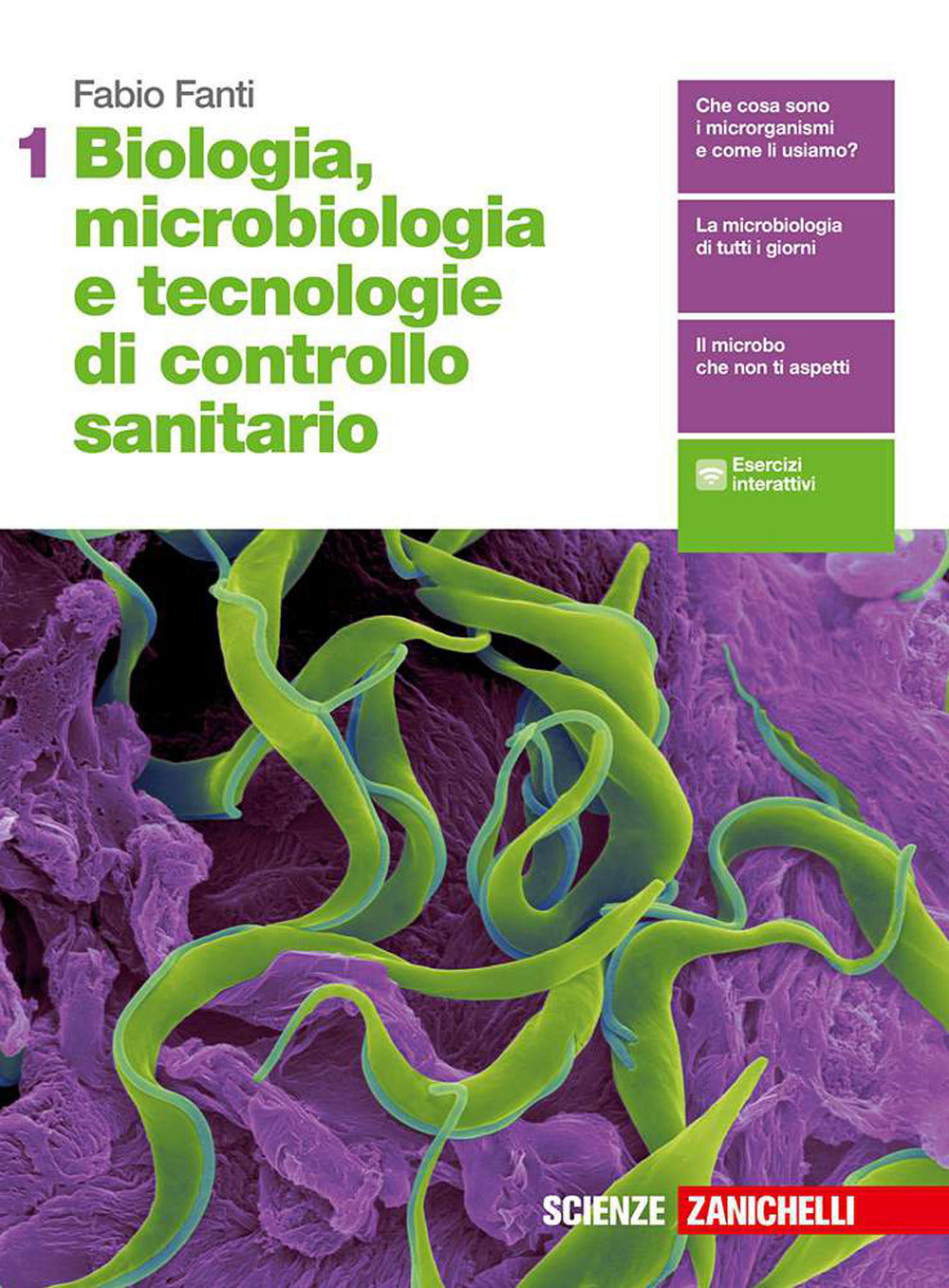 Copertina del libro BIOLOGIA MICROBIOLOGIA E TECNOLOGIE DI C Immagine principale del prodotto