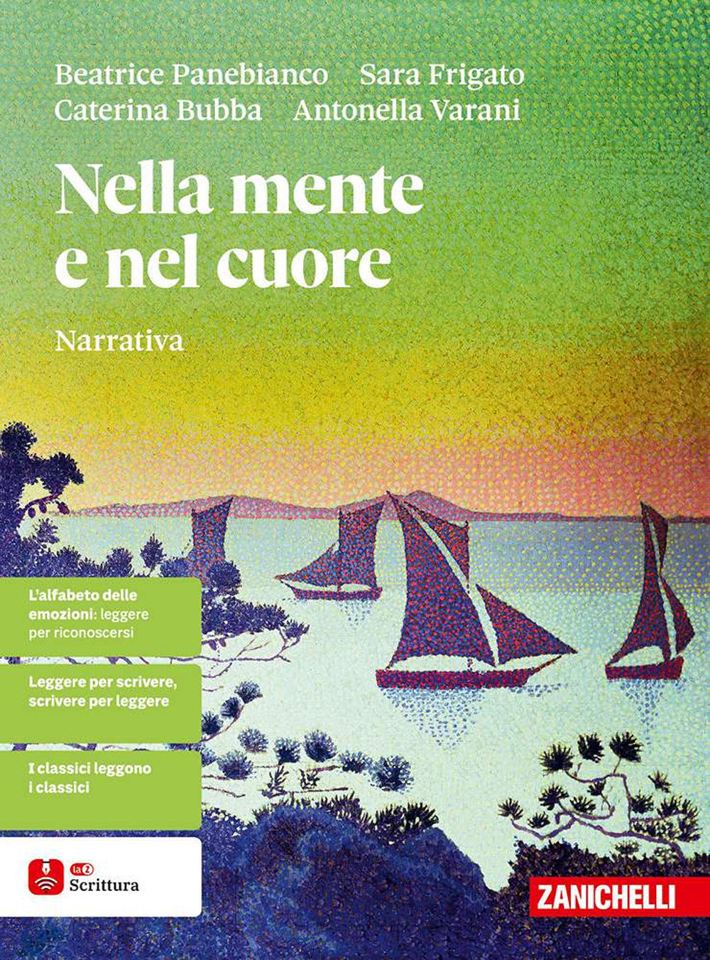 Copertina del libro NELLA MENTE E NEL CUORE. NARRATIVA. PER