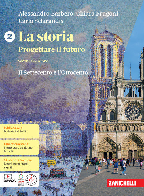 Copertina del libro La storia. Progettare il futuro. Con Atl Immagine principale del prodotto