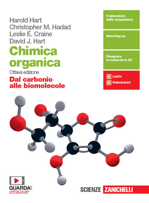 Copertina del libro CHIMICA ORGANICA OTTAVA ED. ED. MISTA