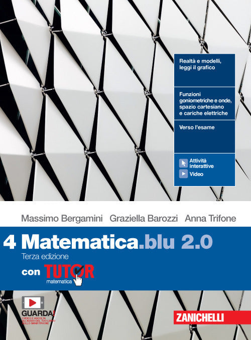 Copertina del libro MATEMATICA.BLU 2.0 CON TUTOR 4 ED. MISTA Immagine principale del prodotto