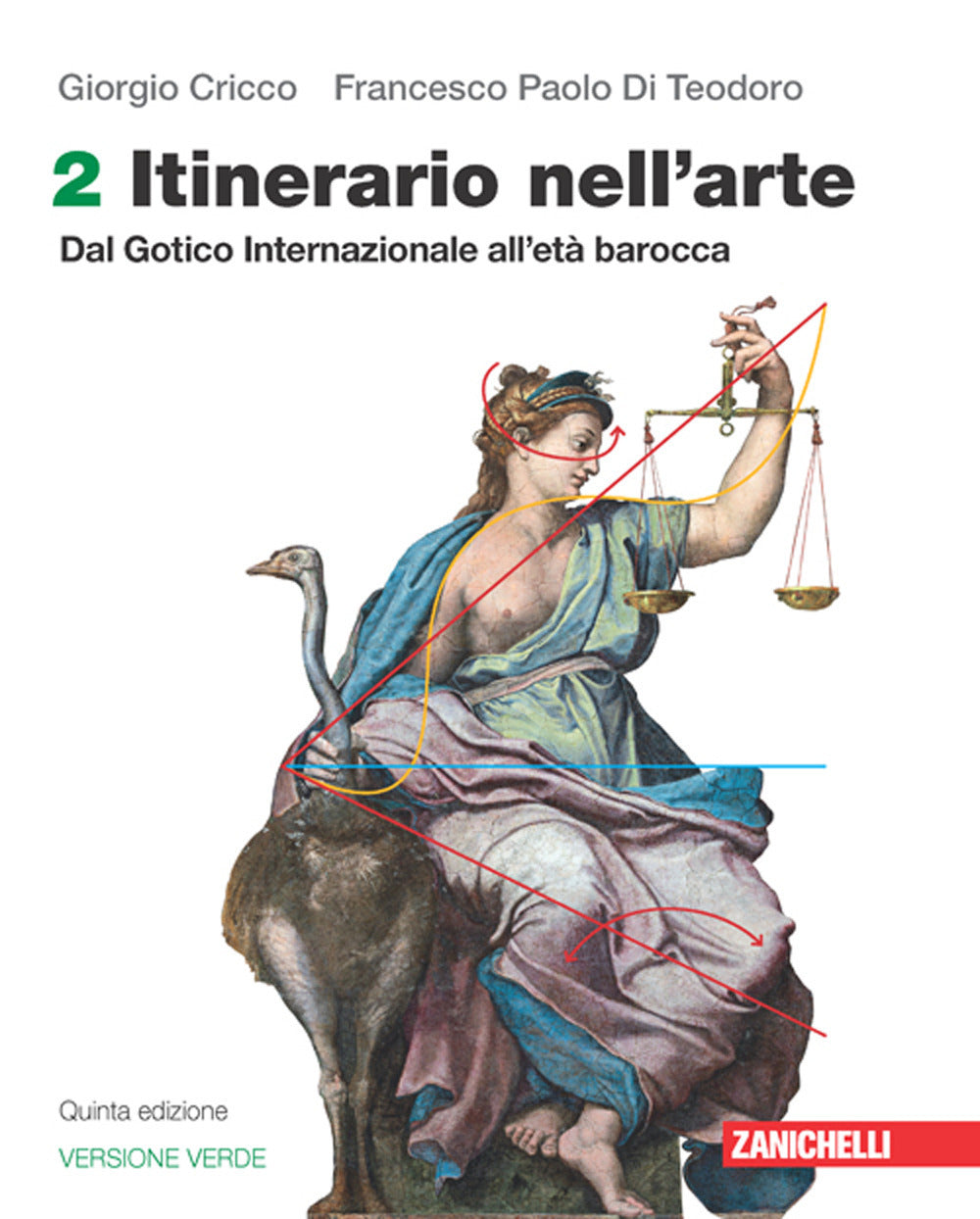 Copertina del libro ITINERARIO NELL'ARTE VERSIONE VERDE 2ED.