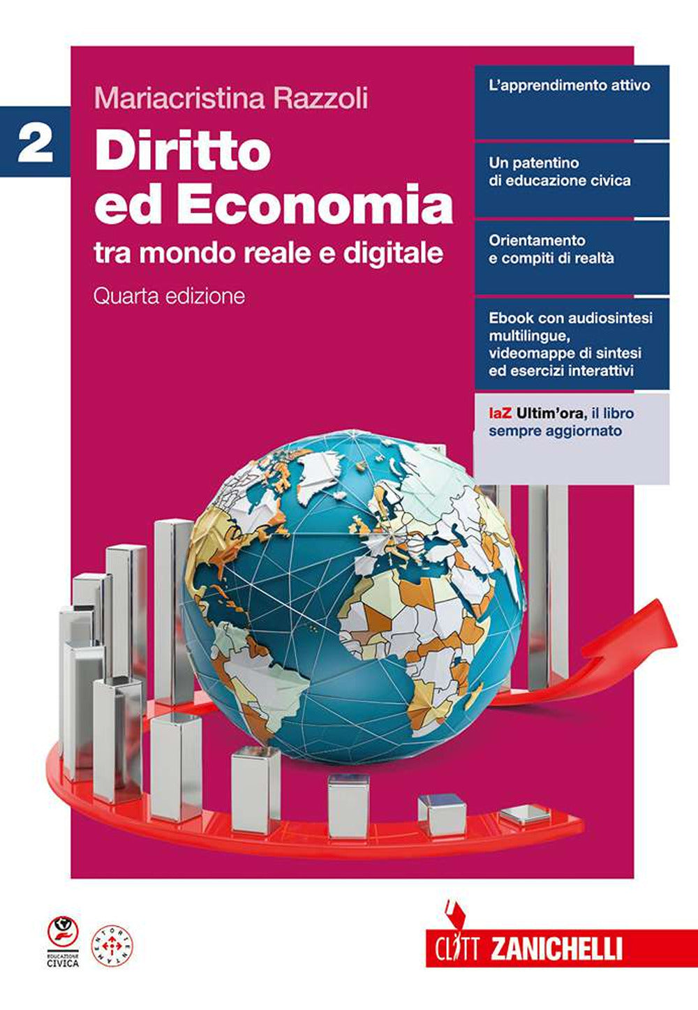 Copertina del libro DIRITTO ED ECONOMIA TRA MONDO REALE E DI