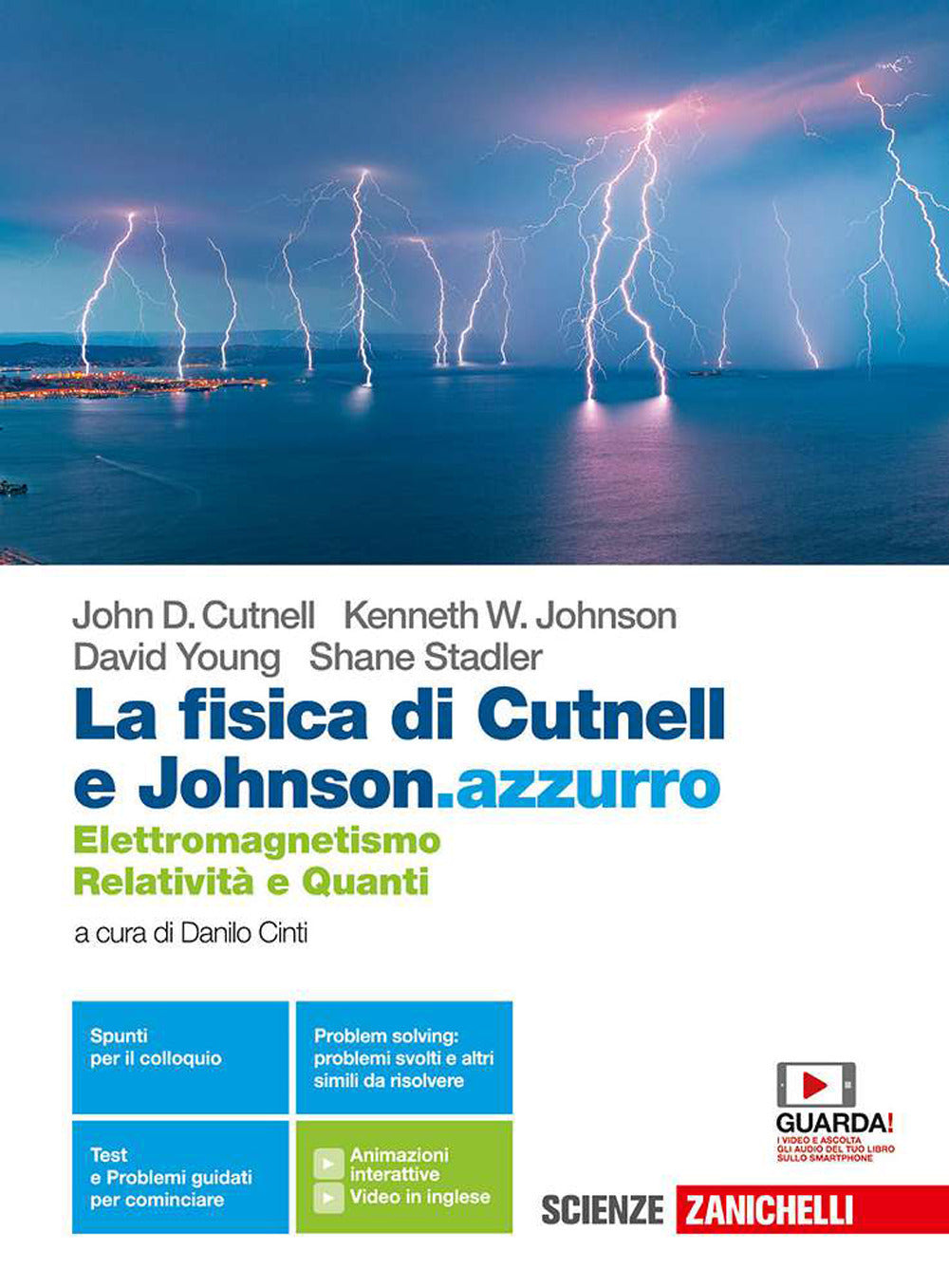 Copertina del libro FISICA DI CUTNELL E JOHNSON.AZZURRO ED.