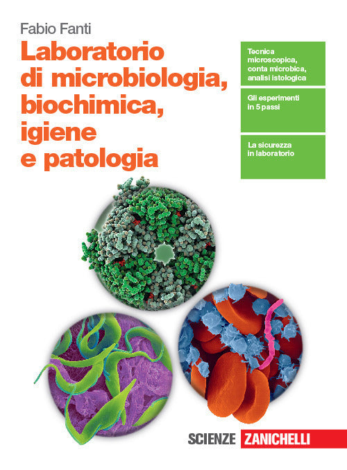 Copertina del libro LABORATORIO DI MICROBIOLOGIA BIOCHIMICA