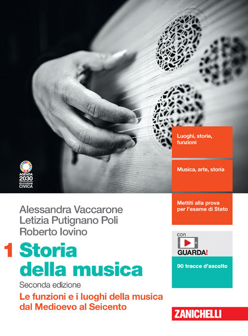 Copertina del libro STORIA DELLA MUSICA N.E. 1 ED. MISTA