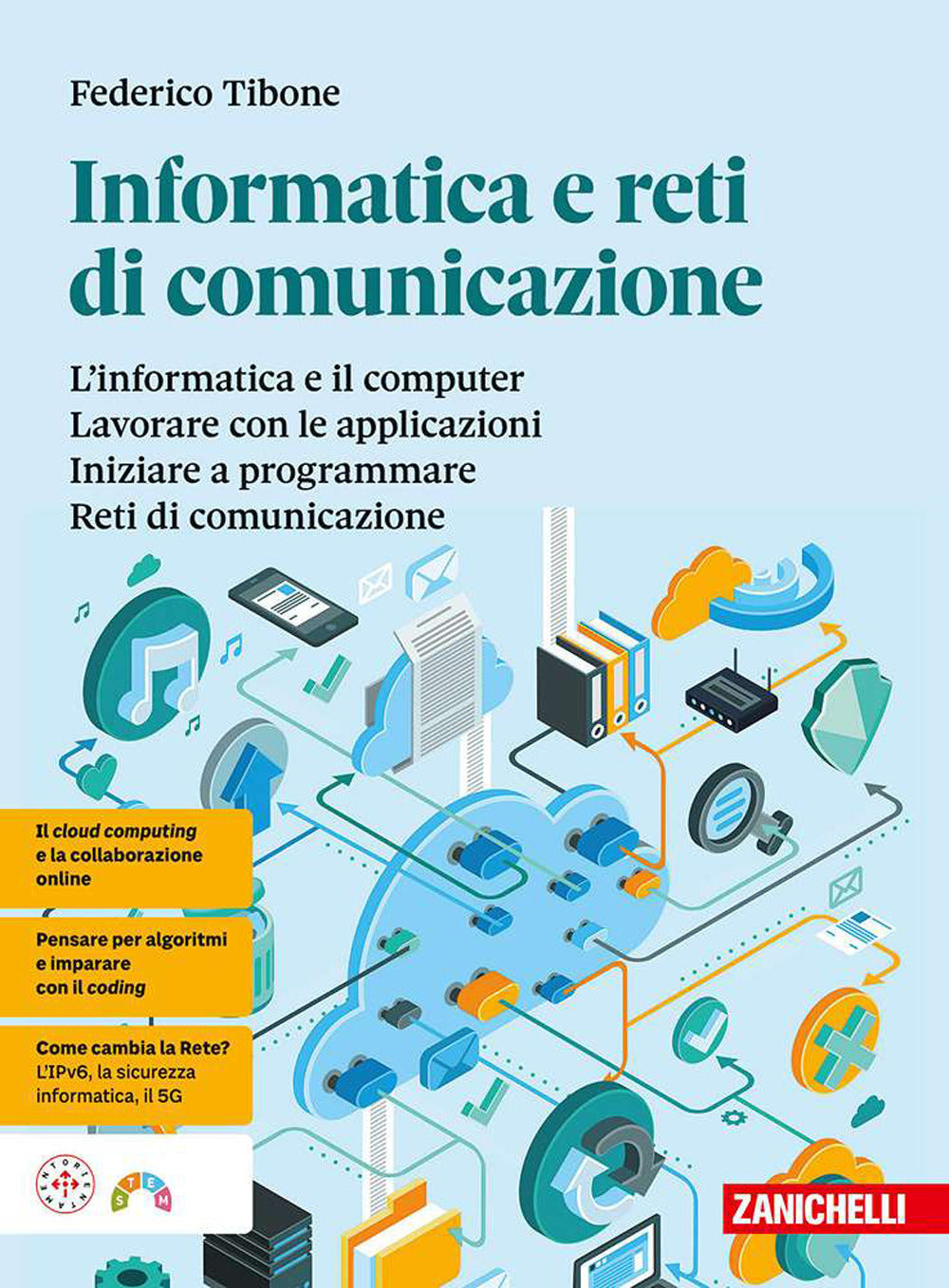 Copertina del libro INFORMATICA E RETI DI COMUNICAZIONE UNIC