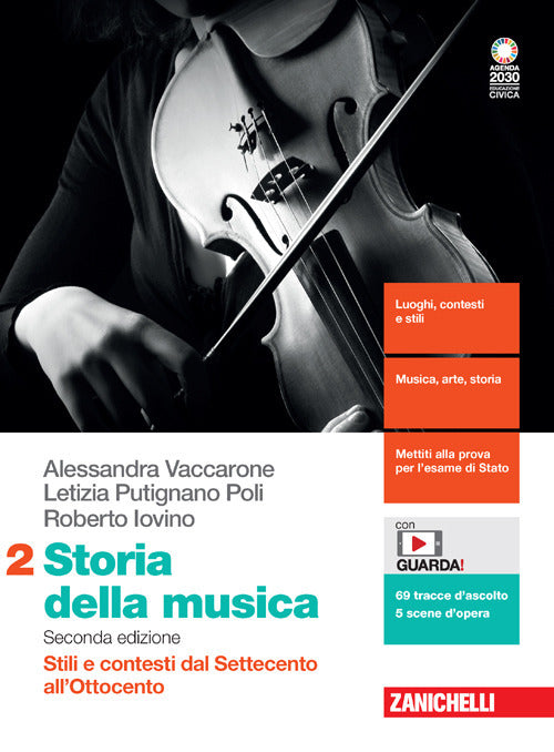 Copertina del libro STORIA DELLA MUSICA N.E. 2 ED. MISTA