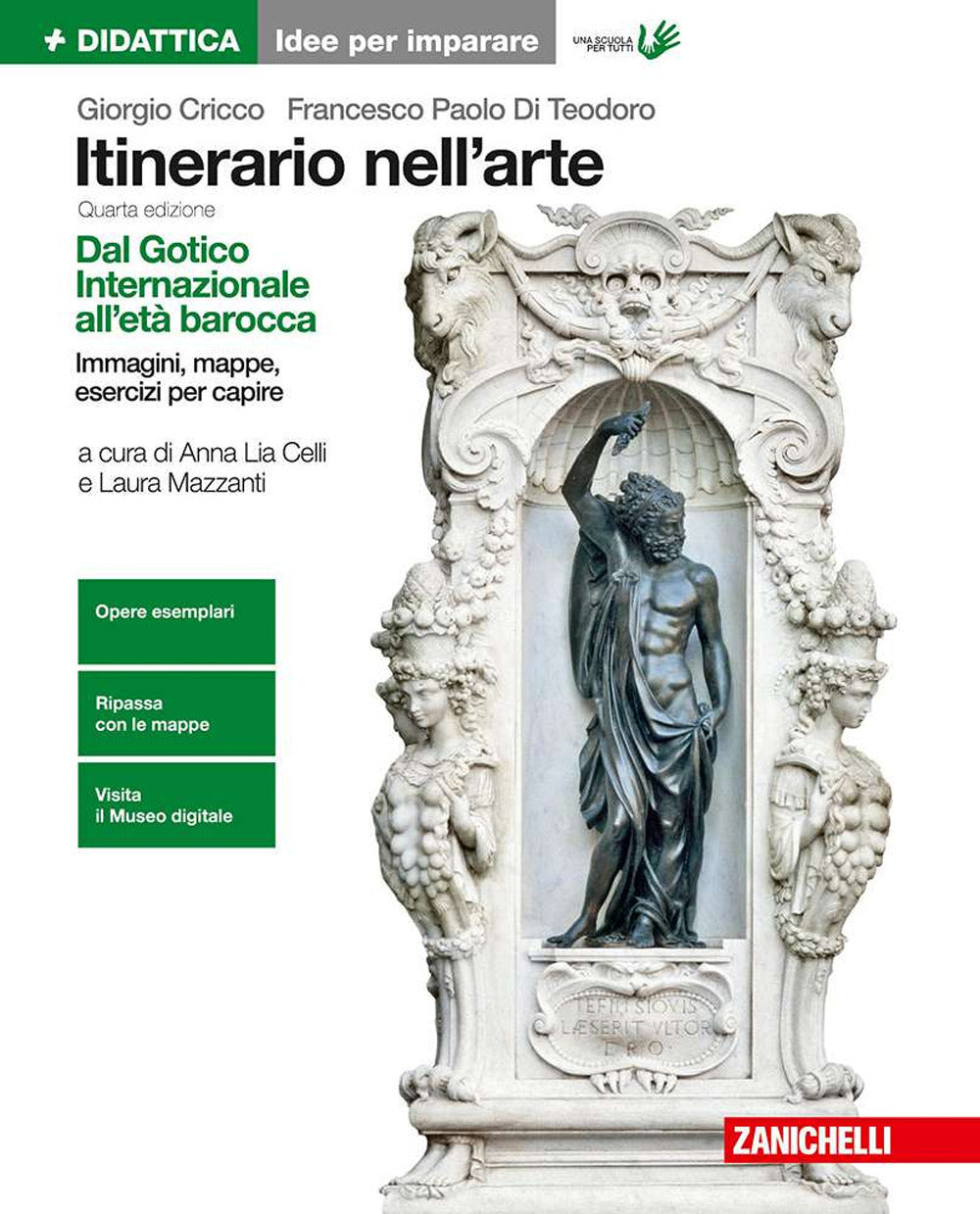 Copertina del libro ITINERARIO NELL'ARTE VERSIONE VERDE 2