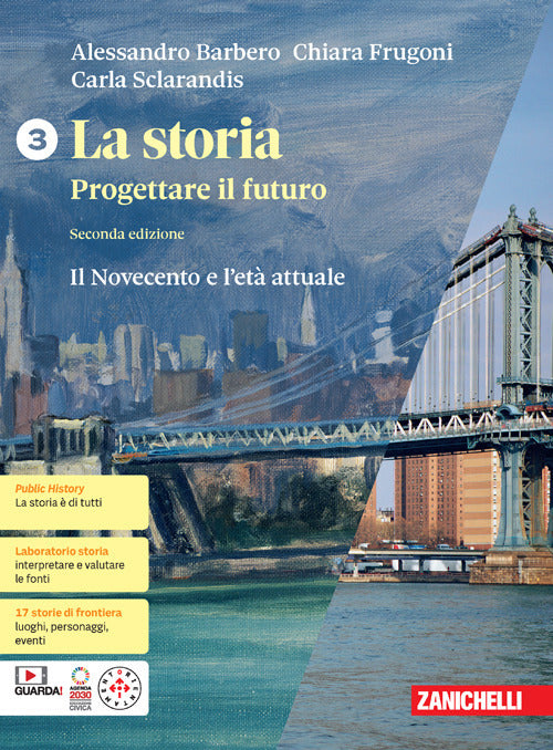 Copertina del libro La storia. Progettare il futuro. Con Atl Immagine principale del prodotto