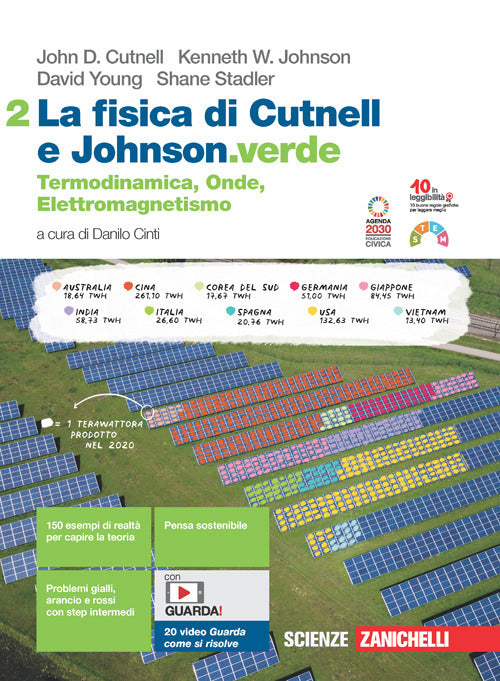Copertina del libro FISICA DI CUTNELL E JOHNSON VERDE 2 ED. Immagine principale del prodotto