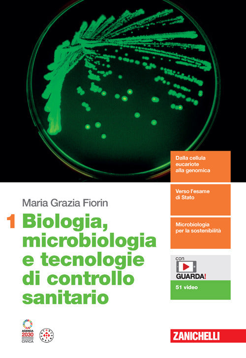 Copertina del libro Biologia, microbiologia e tecnologie di Immagine principale del prodotto