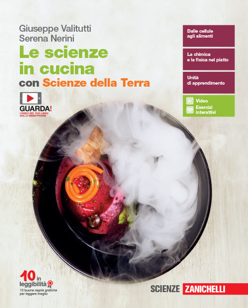 Copertina del libro SCIENZE IN CUCINA ED. MISTA