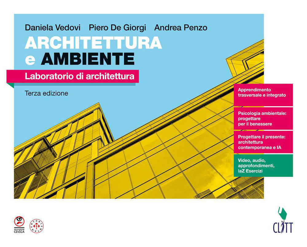 Copertina del libro ARCHITETTURA E AMBIENTE 3ED LAB ED.MISTA