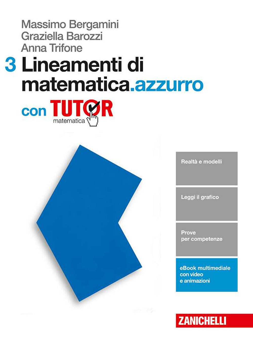 Copertina del libro LINEAMENTI DI MATEMATICA AZZURRO 3 ED. M Immagine principale del prodotto