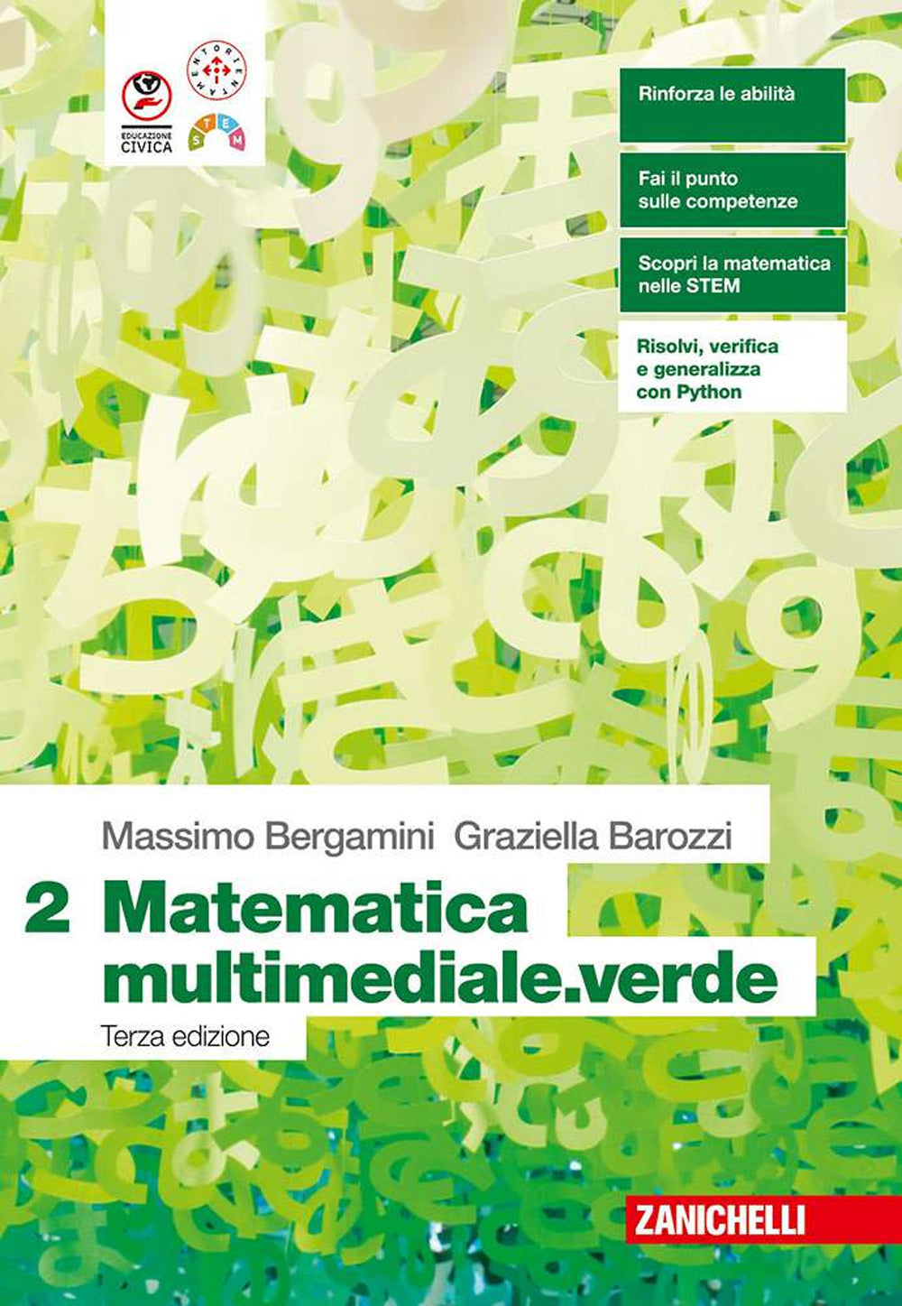 Copertina del libro MATEMATICA MULTIMEDIALE.VERDE.