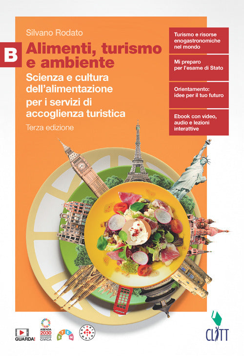 Copertina del libro Alimenti, turismo e ambiente. Per il qui