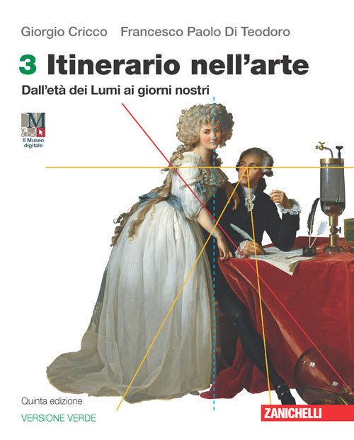 Copertina del libro ITINERARIO NELL ARTE VERSIONE VERDE 3 ED