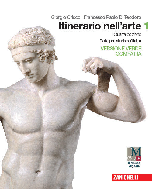 Copertina del libro ITINERARIO NELL'ARTE VERSIONE VERDE COMP Immagine principale del prodotto