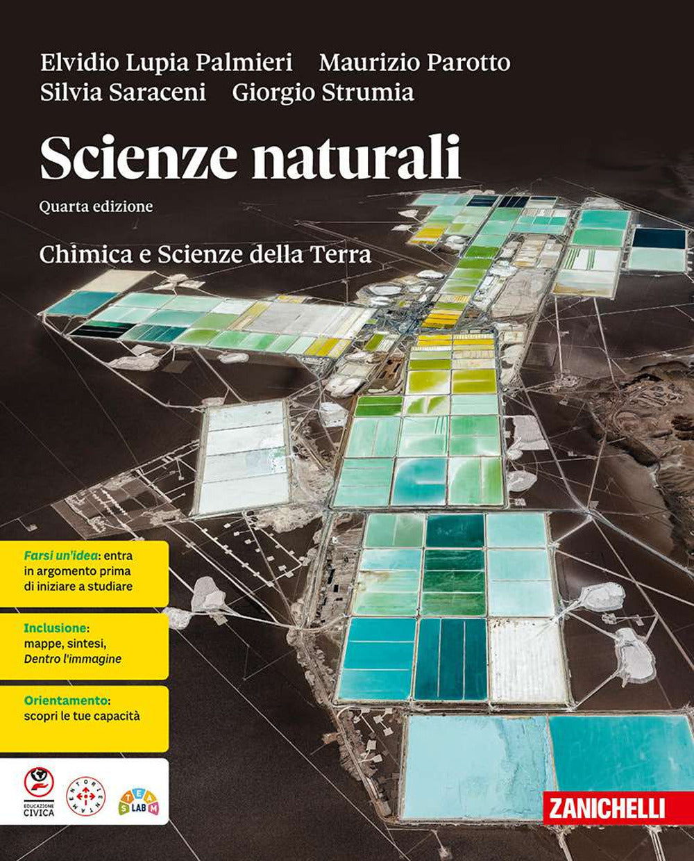 Copertina del libro SCIENZE NATURALI CHIMICA E SCIENZE DELLA