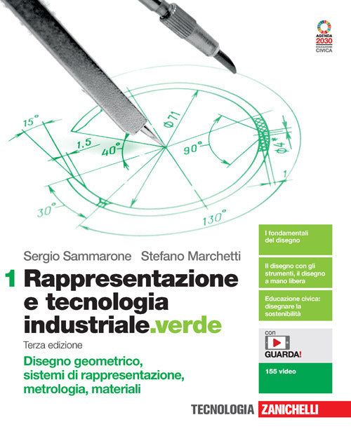 Copertina del libro RAPPRESENTAZIONE E TECNOLOGIA INDUSTRIAL Immagine principale del prodotto